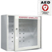 ARMADIETTO TECA A MURO DEFIBRILLATORE - 34x18xh.33cm - con allarme + cartello (in omaggio)